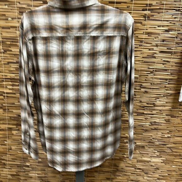 Columbia Mens Vapor Ridge Woven Plaid Button-Down Shirt Size S‎ - Picture 3 of 3